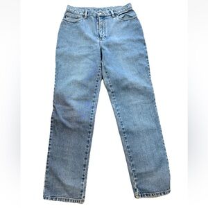 Lauren Ralph Lauren Jeans Womens 10 Classic Straight Blue Denim 100% Cotton LRL